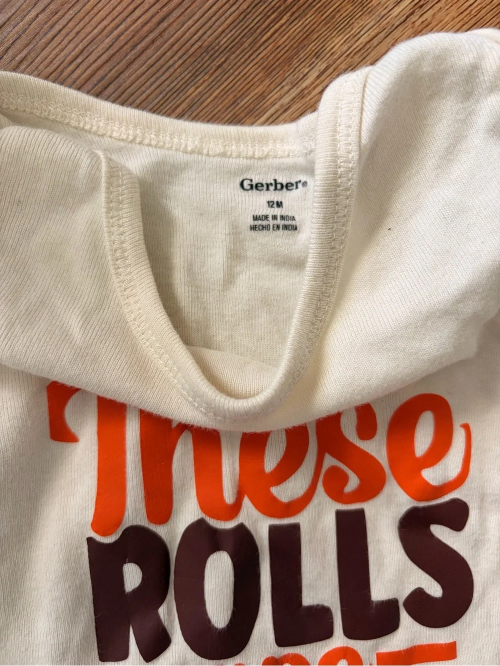 12 Months Thanksgiving Outfits Bib Hat Bodysuit Turkey Theme